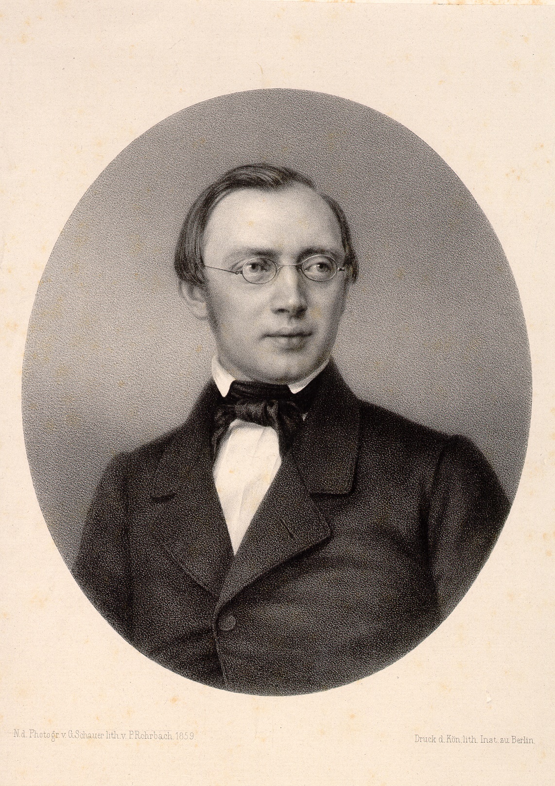 Portrait Friedrich Theodor Frerichs